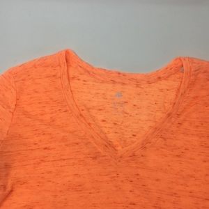 Medium, Adidas, women’s, neon orange tee